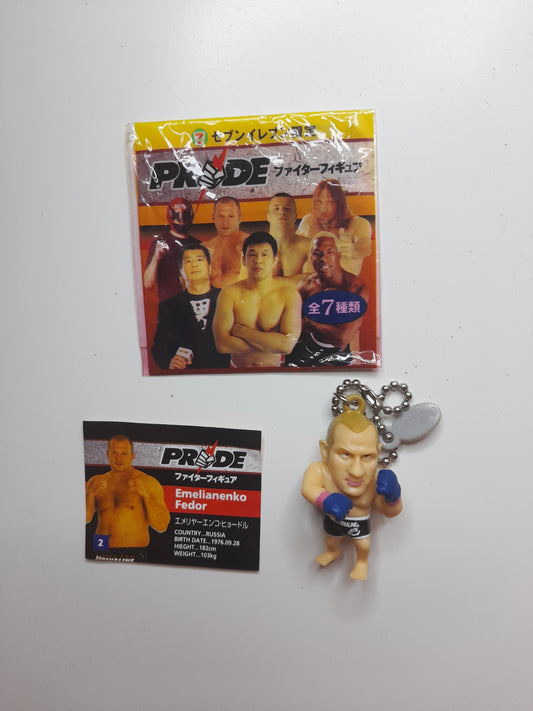 Pride Fighting Championship Mini Figure Keychain - Fedor Emilianenko