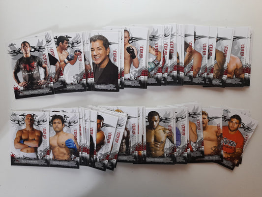 2010 Leaf MMA Official Trading Card Set - 100x Card Base Set