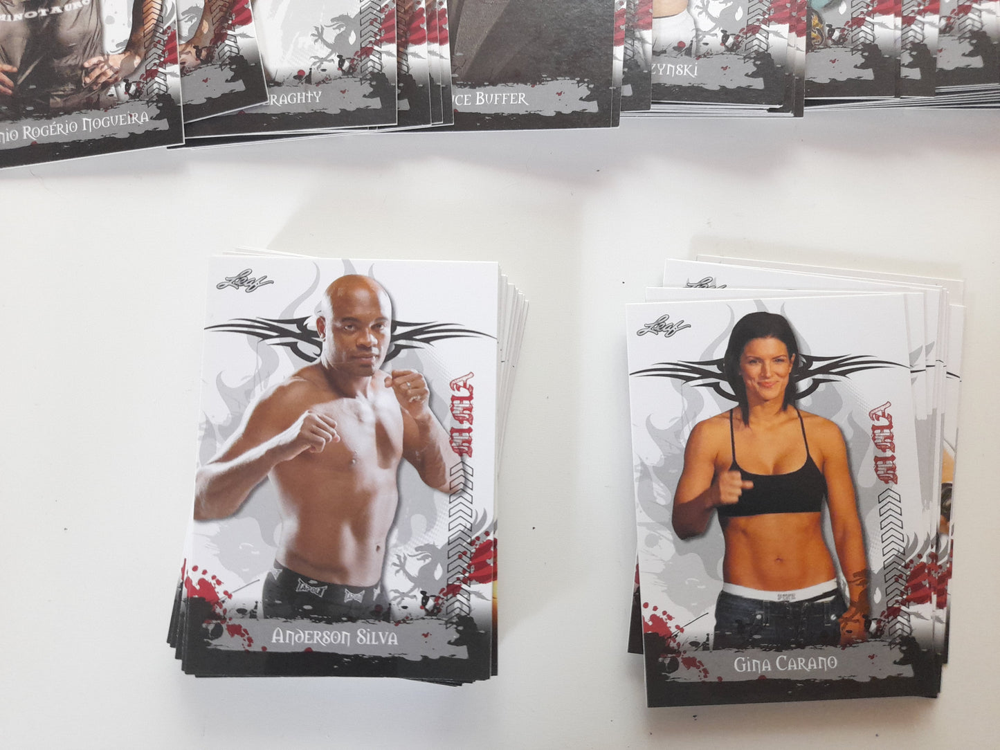 2010 Leaf MMA Official Trading Card Set - 100x Card Base Set