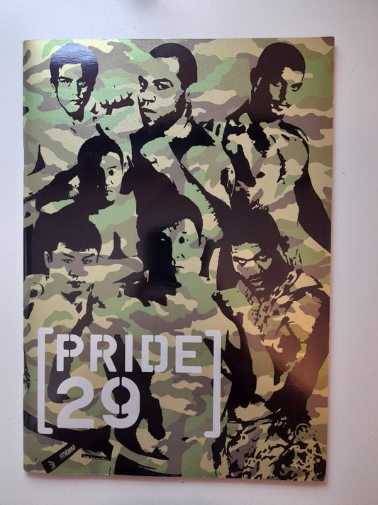 Pride FC 29 Fists of Fire - Crocop Vs Coleman (2005) - Official Event Program