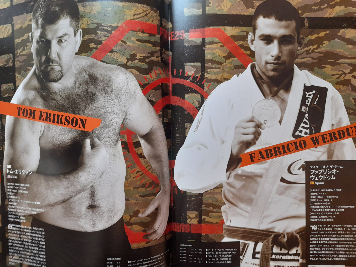 Pride FC 29 Fists of Fire - Crocop Vs Coleman (2005) - Official Event Program