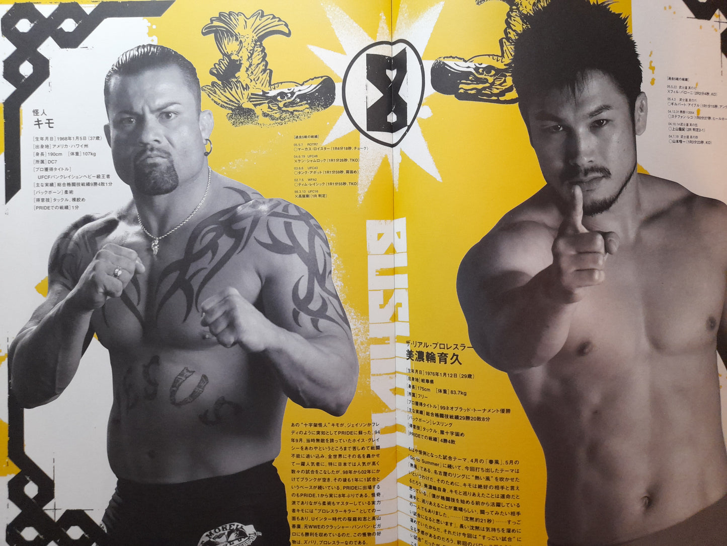 Pride FC Bushido 8 (2005) - Official Event Program