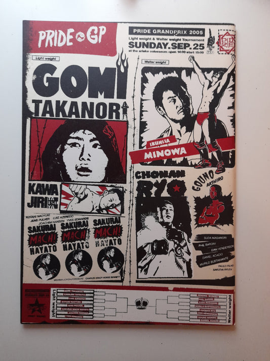 Pride FC Bushido 9 (2005) - Official Event Program