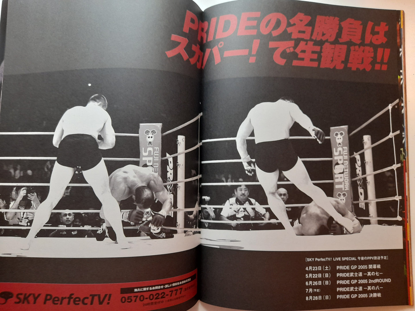 Pride FC Bushido 6 (2005) - Official Event Program