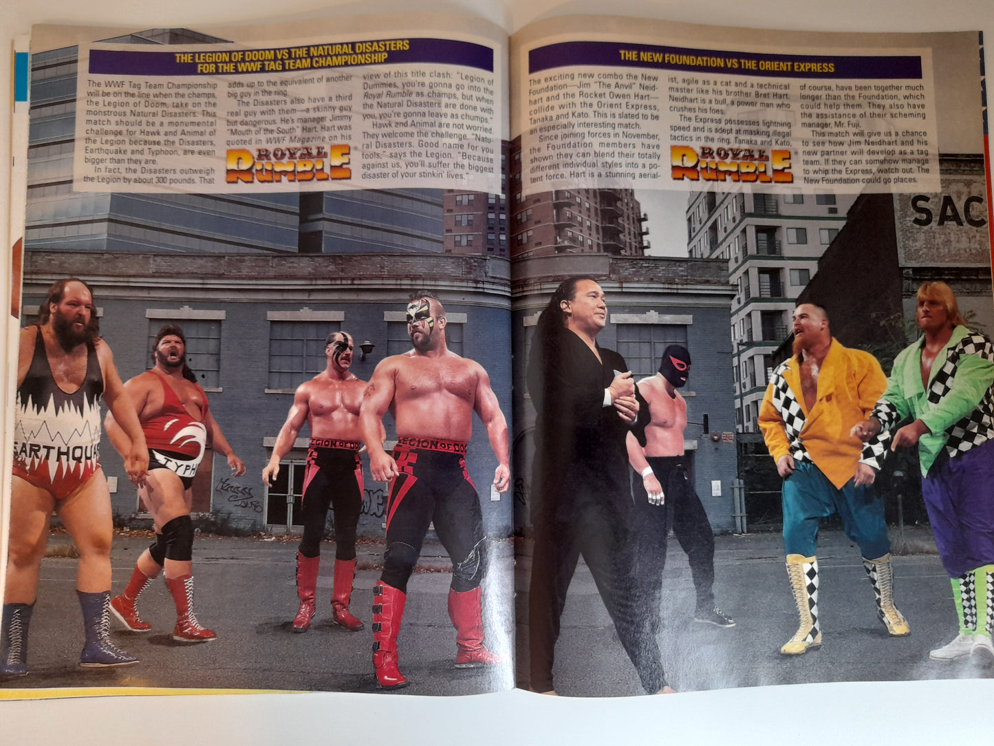 WWF Wrestling - Royal Rumble 92 - Official Event Program (1992)