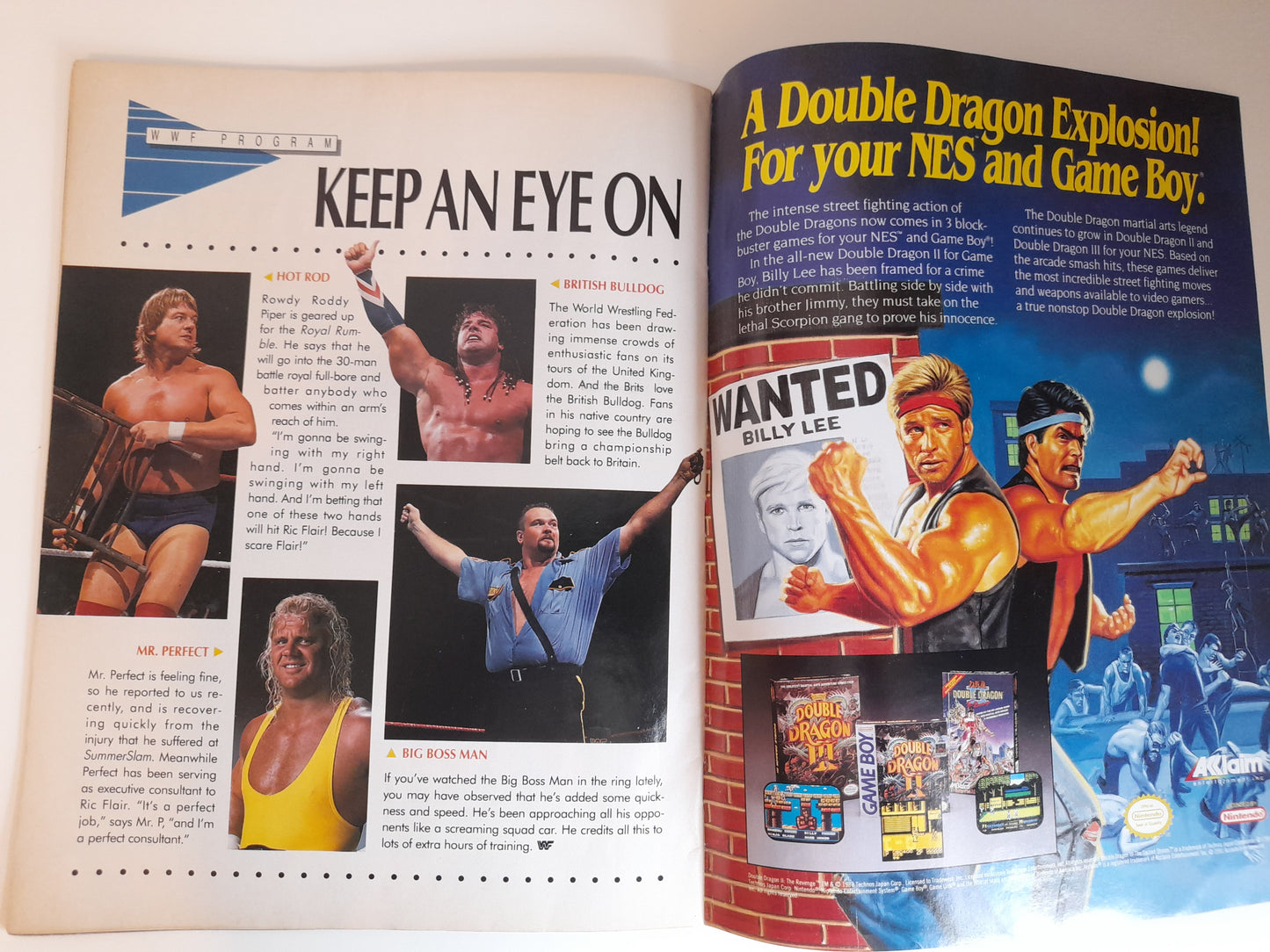 WWF Wrestling - Royal Rumble 92 - Official Event Program (1992)