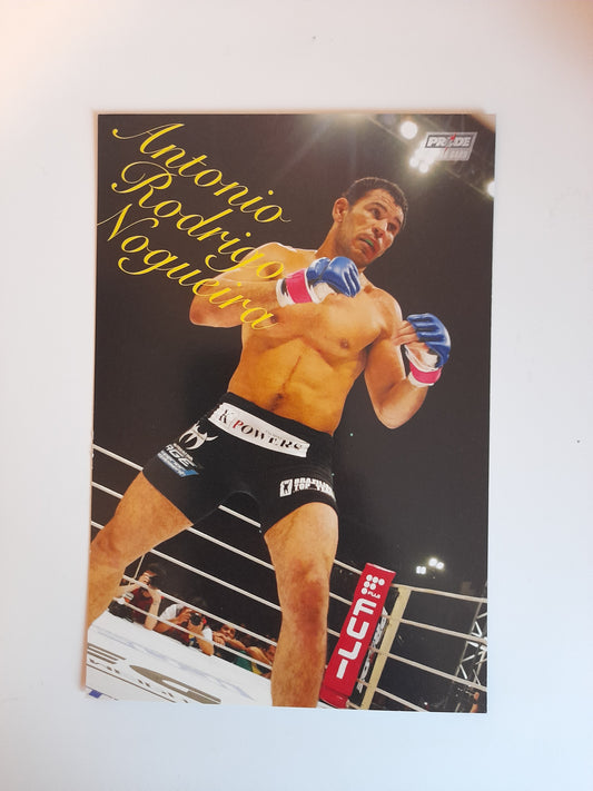 PRIDE Fighting Championship Otoko Matsuri 2004 Collectable Postcard - Antonio Nogueira