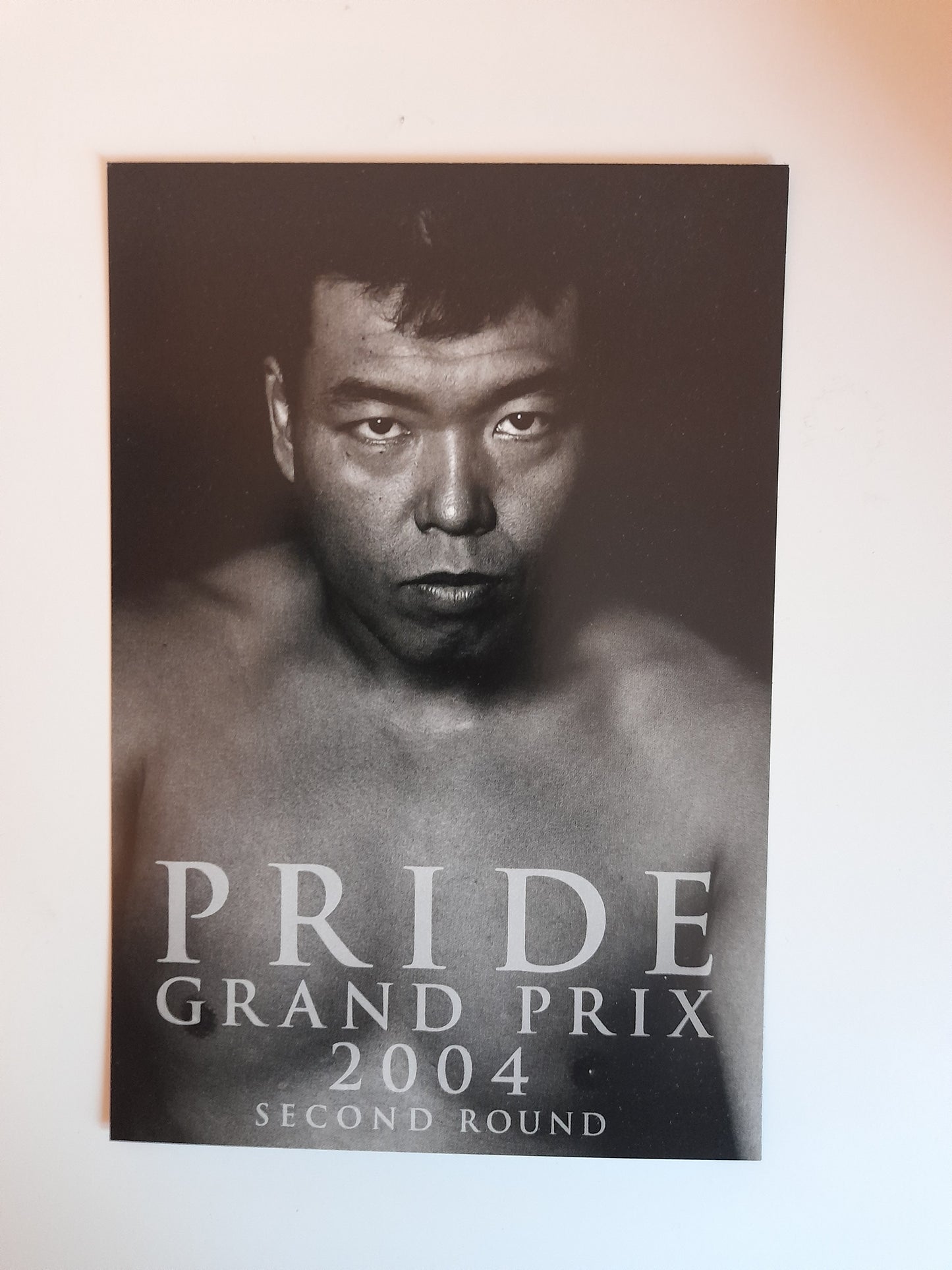 PRIDE Fighting Championship Otoko Matsuri 2004 Collectable Postcard - PRIDE 2004 GP 2nd Round