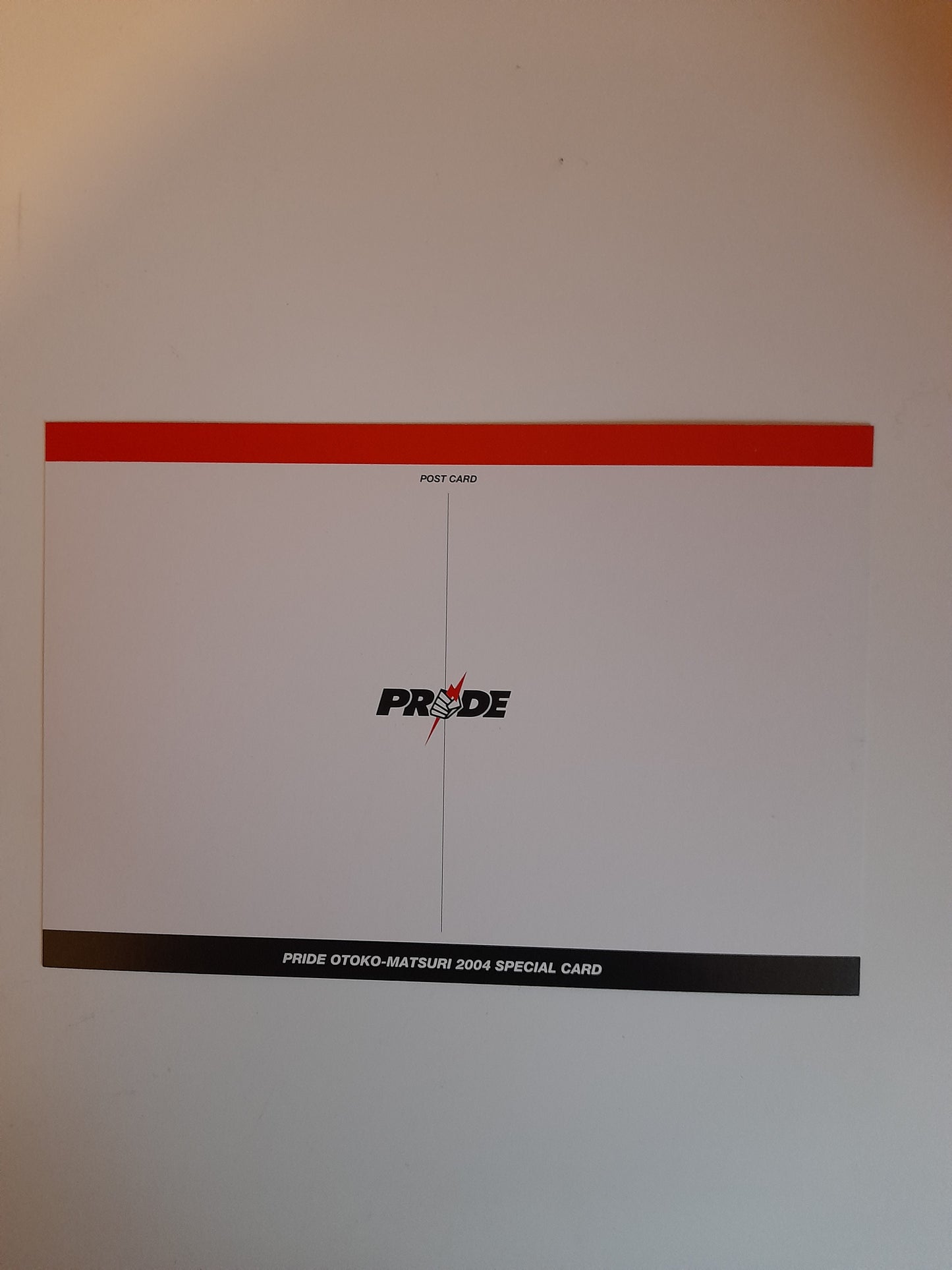 PRIDE Fighting Championship Otoko Matsuri 2004 Collectable Postcard - Dan Henderson