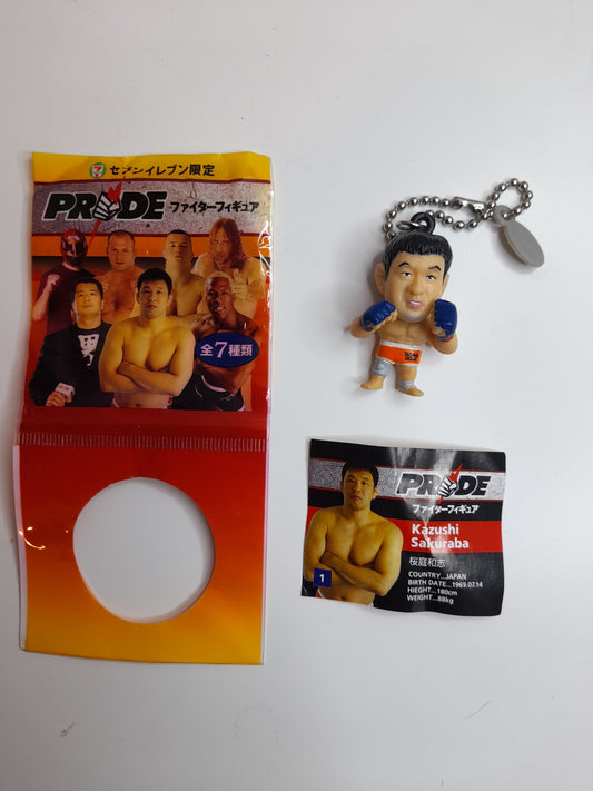 Pride Fighting Championship Mini Figure Keychain - Kazushi Sakuraba