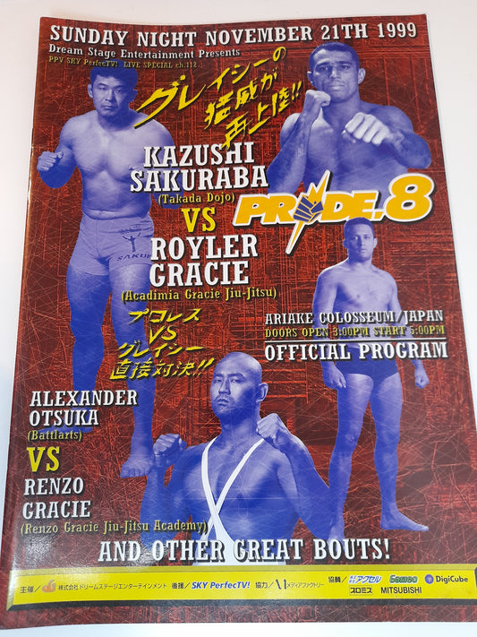 Pride FC 8 (1999) - Official Event Program