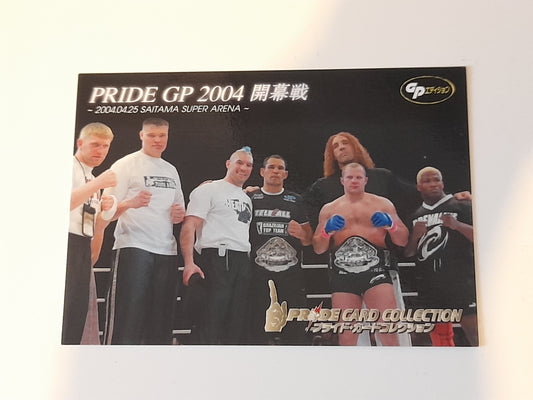 2006 DSE Pride Fighting Championships Trading Card - Promo Card - PR05 - 2004 Grand Prix