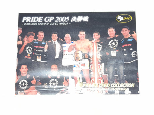 2006 DSE Pride Fighting Championships Trading Card - Promo Card - PR06 - 2005 Grand Prix