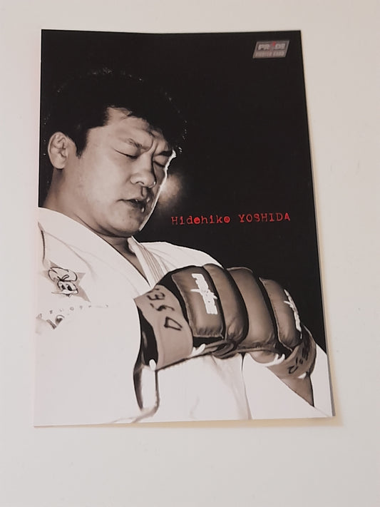 PRIDE Fighting Championship Otoko Matsuri 2004 Collectable Postcard - Hidehiko Yoshida