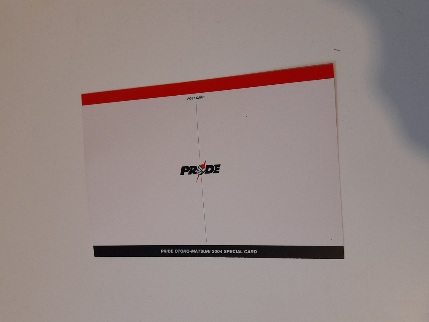 PRIDE Fighting Championship Otoko Matsuri 2004 Collectable Postcard - Sergei Kharitonov