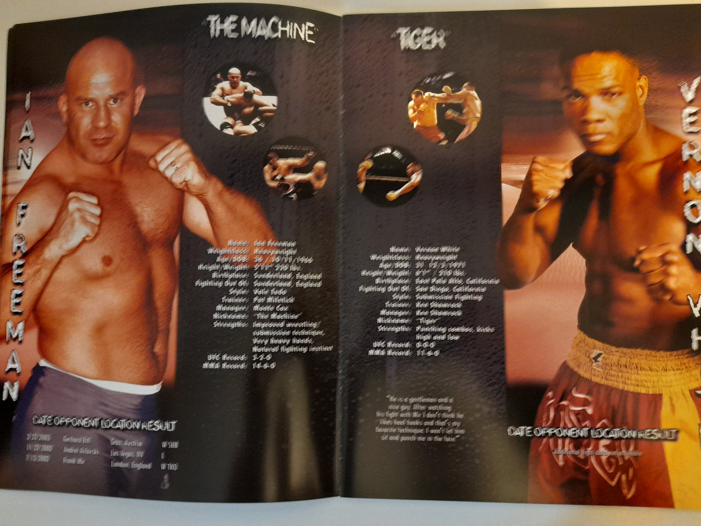 UFC 43: Meltdown - Randy Couture Vs chuck Liddell 1 - Official Event Program (2003)