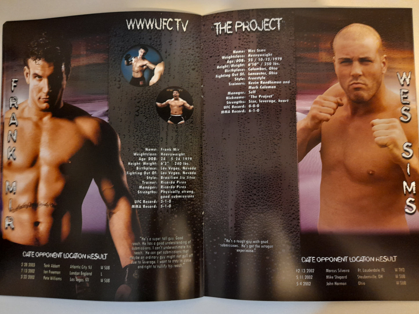 UFC 43: Meltdown - Randy Couture Vs chuck Liddell 1 - Official Event Program (2003)