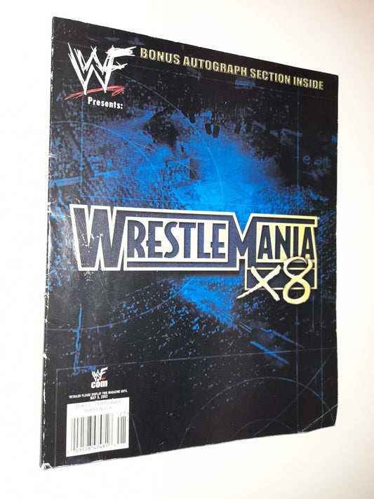 WWF Wrestling - Wrestlemania 18 - Official Event Program (2002)