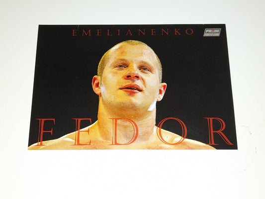 PRIDE Fighting Championship Otoko Matsuri 2004 Collectable Postcard - Fedor Emilianenko