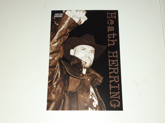 PRIDE Fighting Championship Otoko Matsuri 2004 Collectable Postcard - Heath Herring