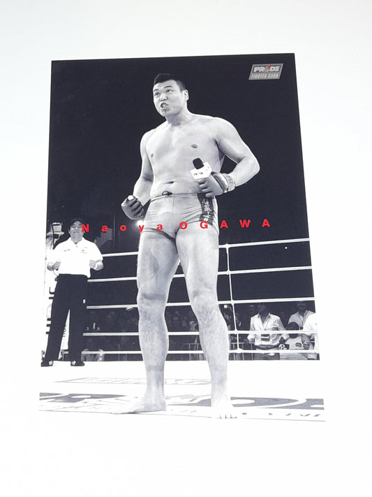 PRIDE Fighting Championship Otoko Matsuri 2004 Collectable Postcard - Naoya Ogawa