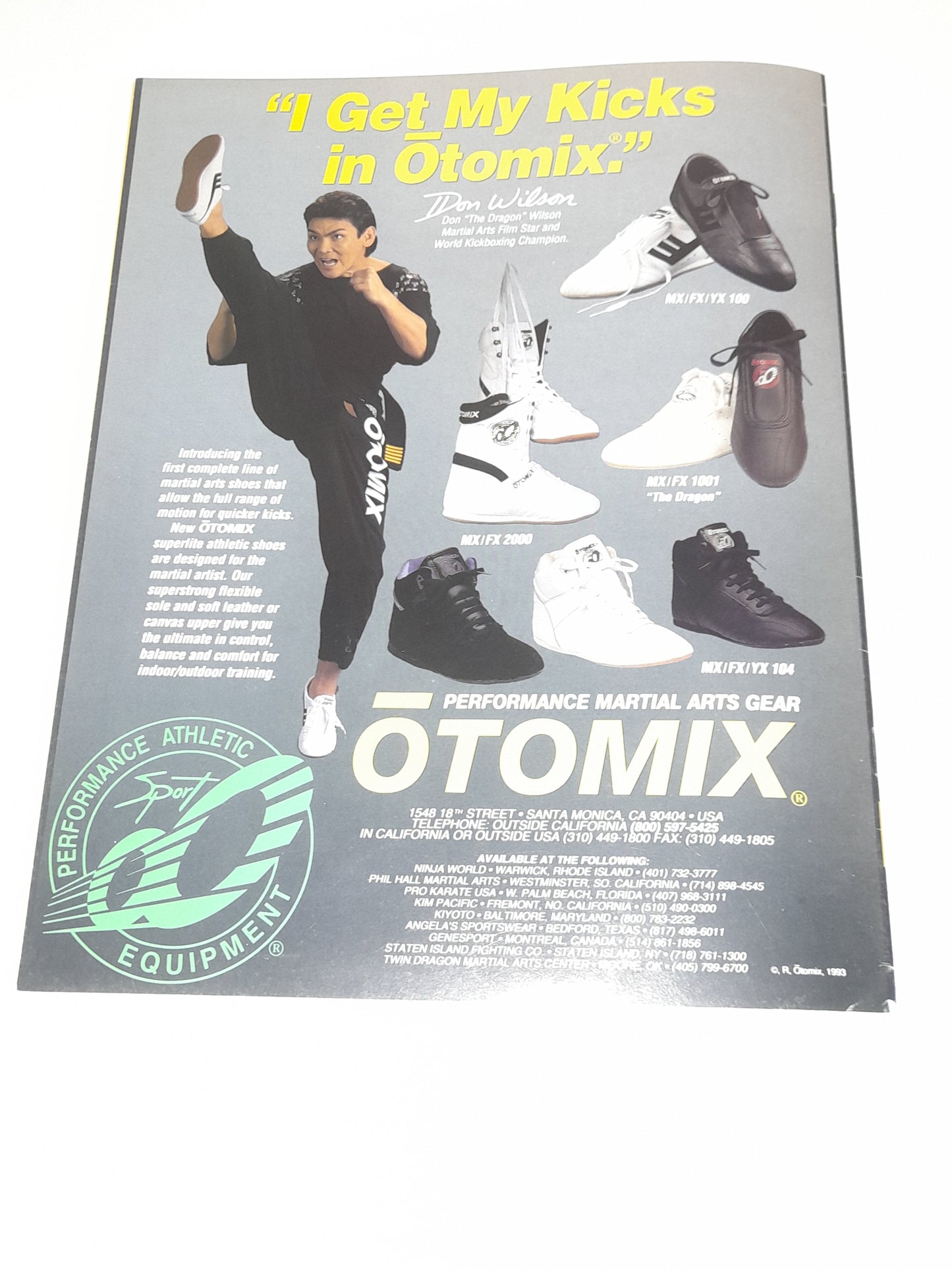 UFC 2: No Way Out - Royce Gracie Vs Pat Smith - Official Event Program  (1994)