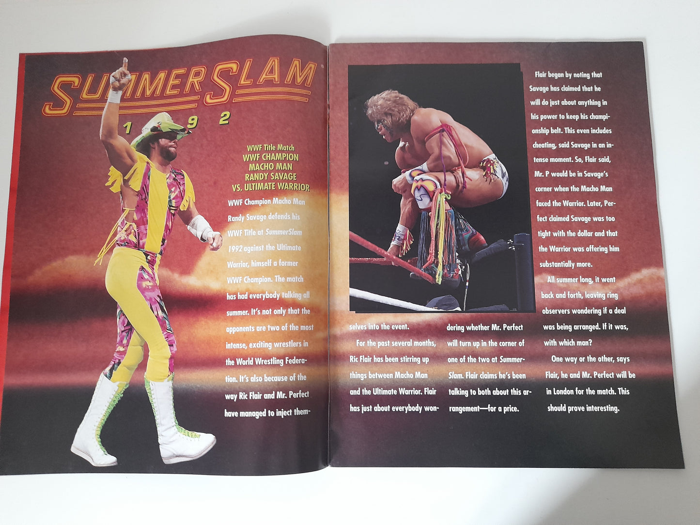 WWF Wrestling - SummerSlam 92 - Official Event Program (1992)