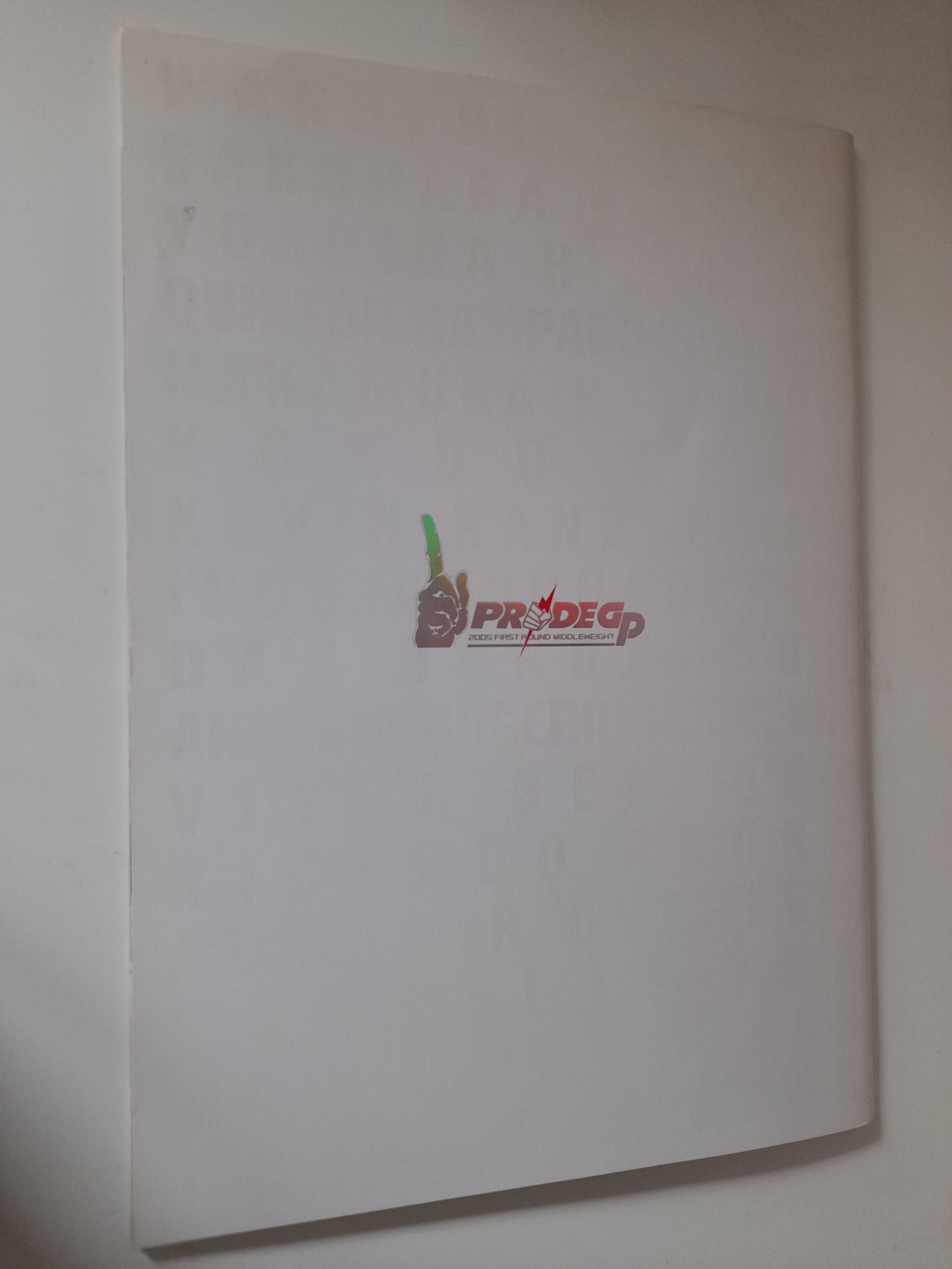 Pride FC 2005 Middleweight GP Opening Round - Official Event Program