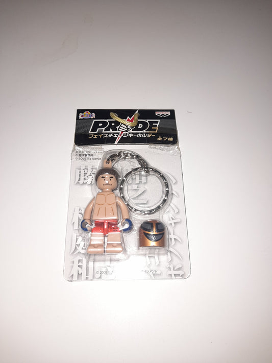 Kazushi Sakuraba - Official PRIDE FC Lego Mini Figure Style Keychain / Keyring