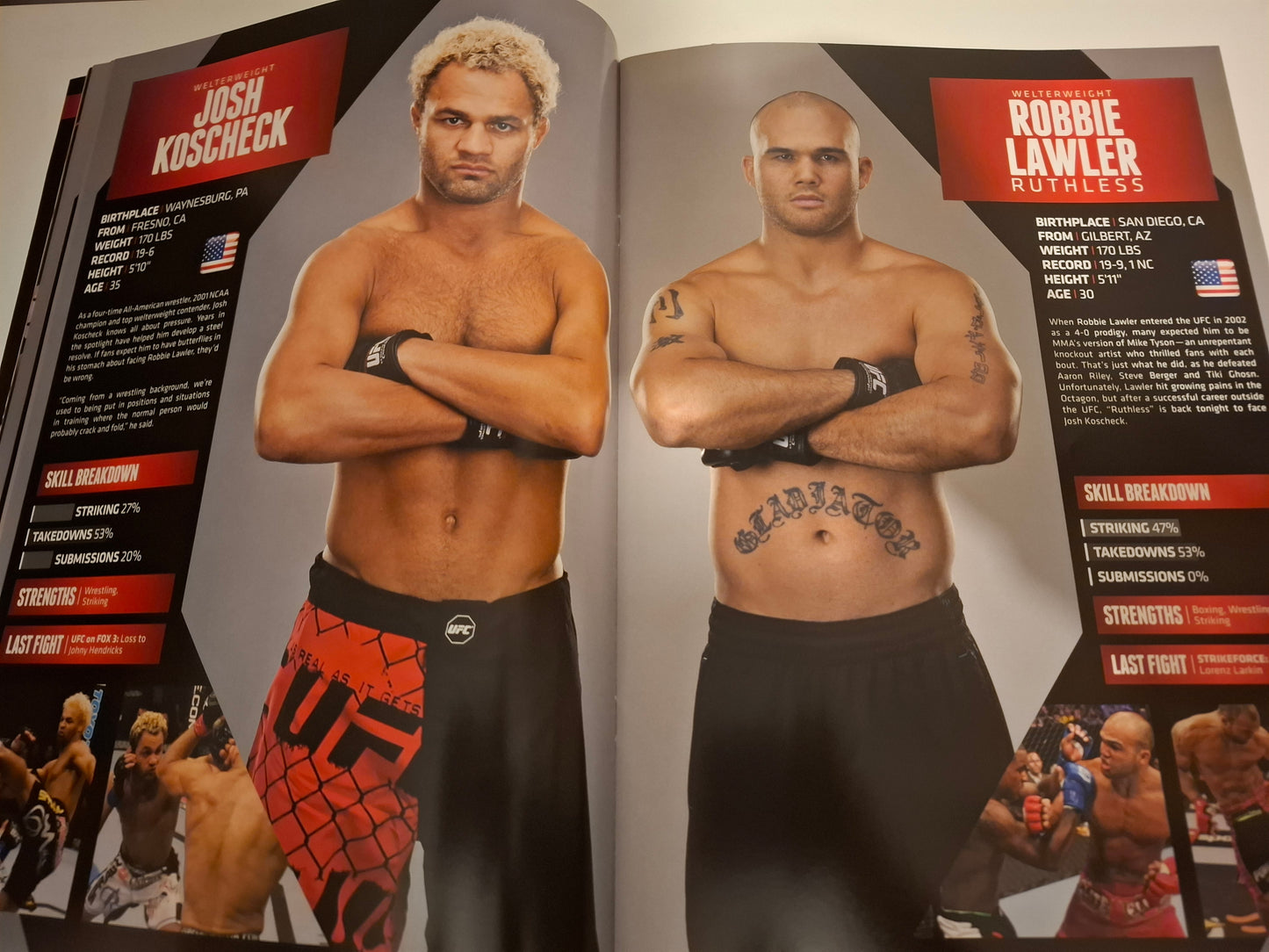 UFC 157 - Rousey Vs Carmouche - Official Event Program - 1st Women's UFC bout! (2013)