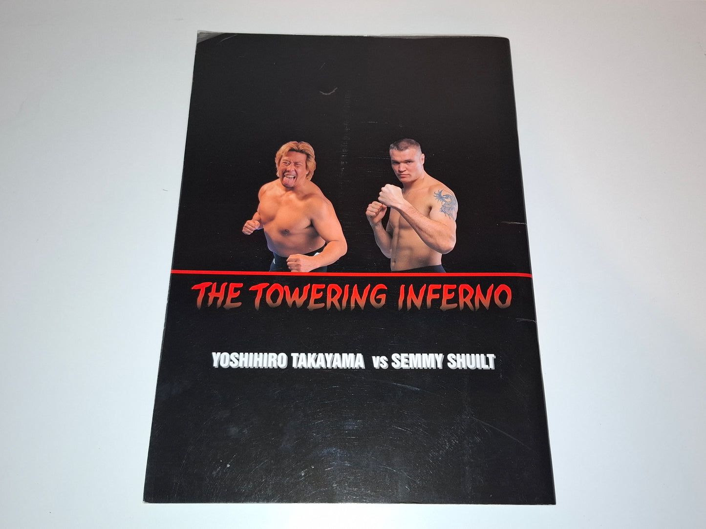 Pride FC 18 Cold Fury 2 - Schilt Vs Takayama (2001) Official Event Program