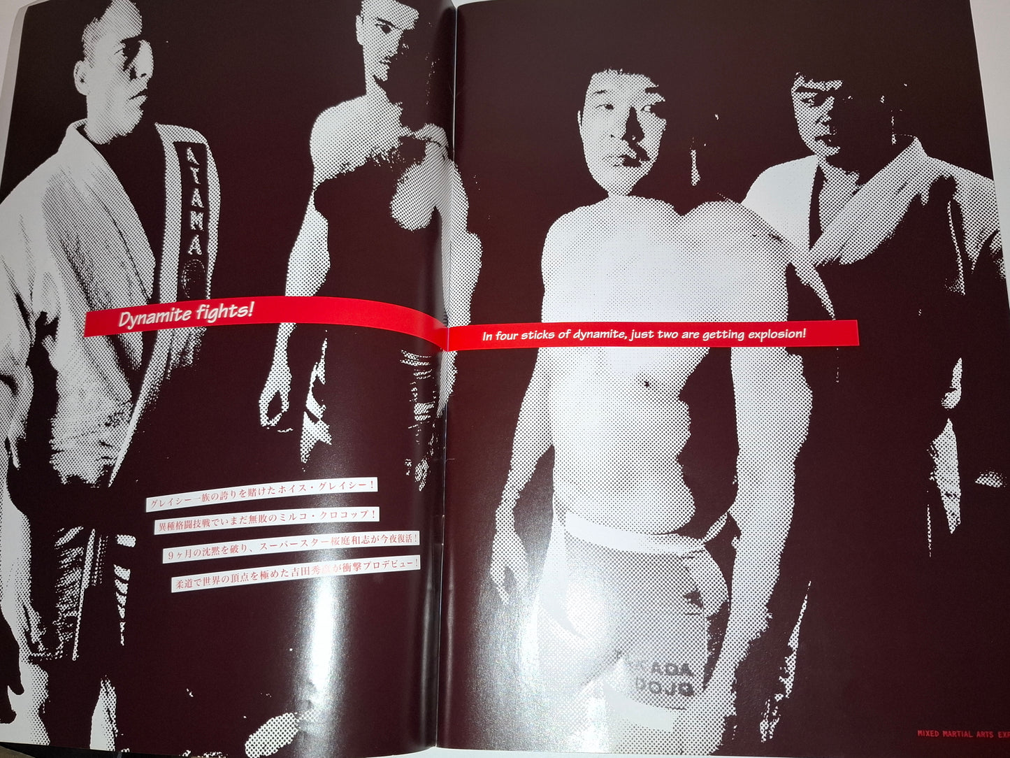 Pride FC Shockwave / Dynamite 2002 - Pride Vs K-1 - Official Event Program