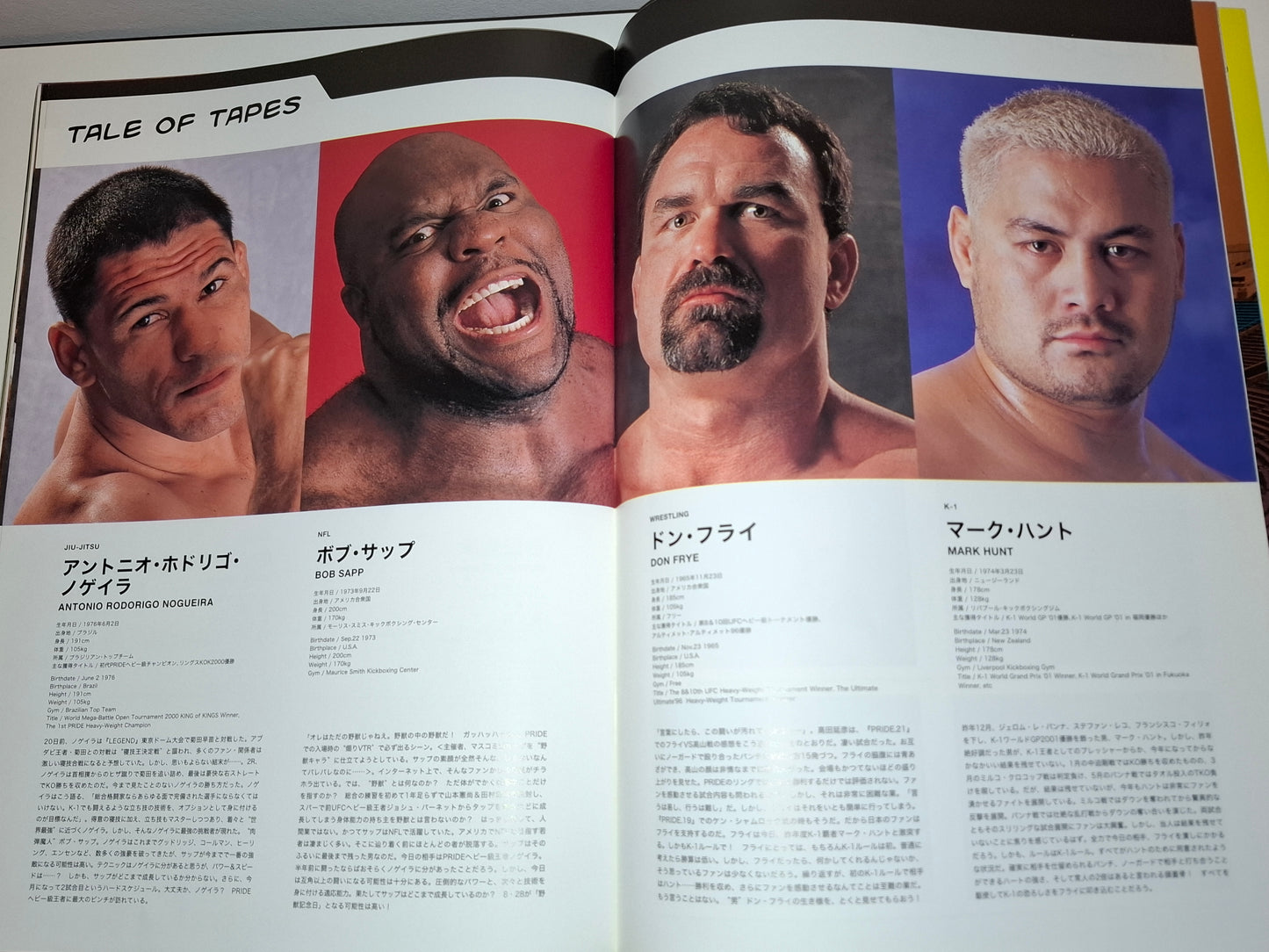 Pride FC Shockwave / Dynamite 2002 - Pride Vs K-1 - Official Event Program