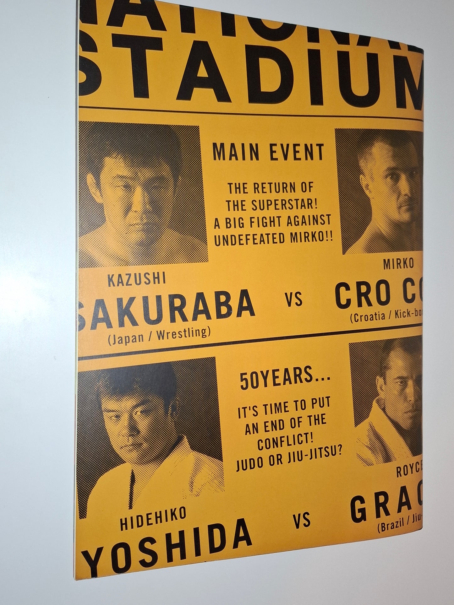 Pride FC Shockwave / Dynamite 2002 - Pride Vs K-1 - Official Event Program