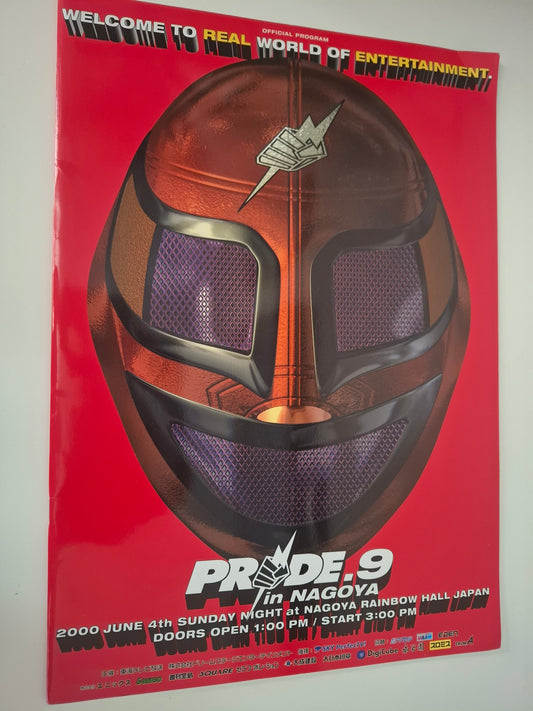 Pride FC 9 New Blood (2000) - Official Event Program