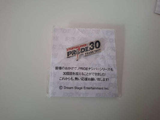 Pride Fighting Championship 30: Starting Over - Official Pin Badge (NEW)