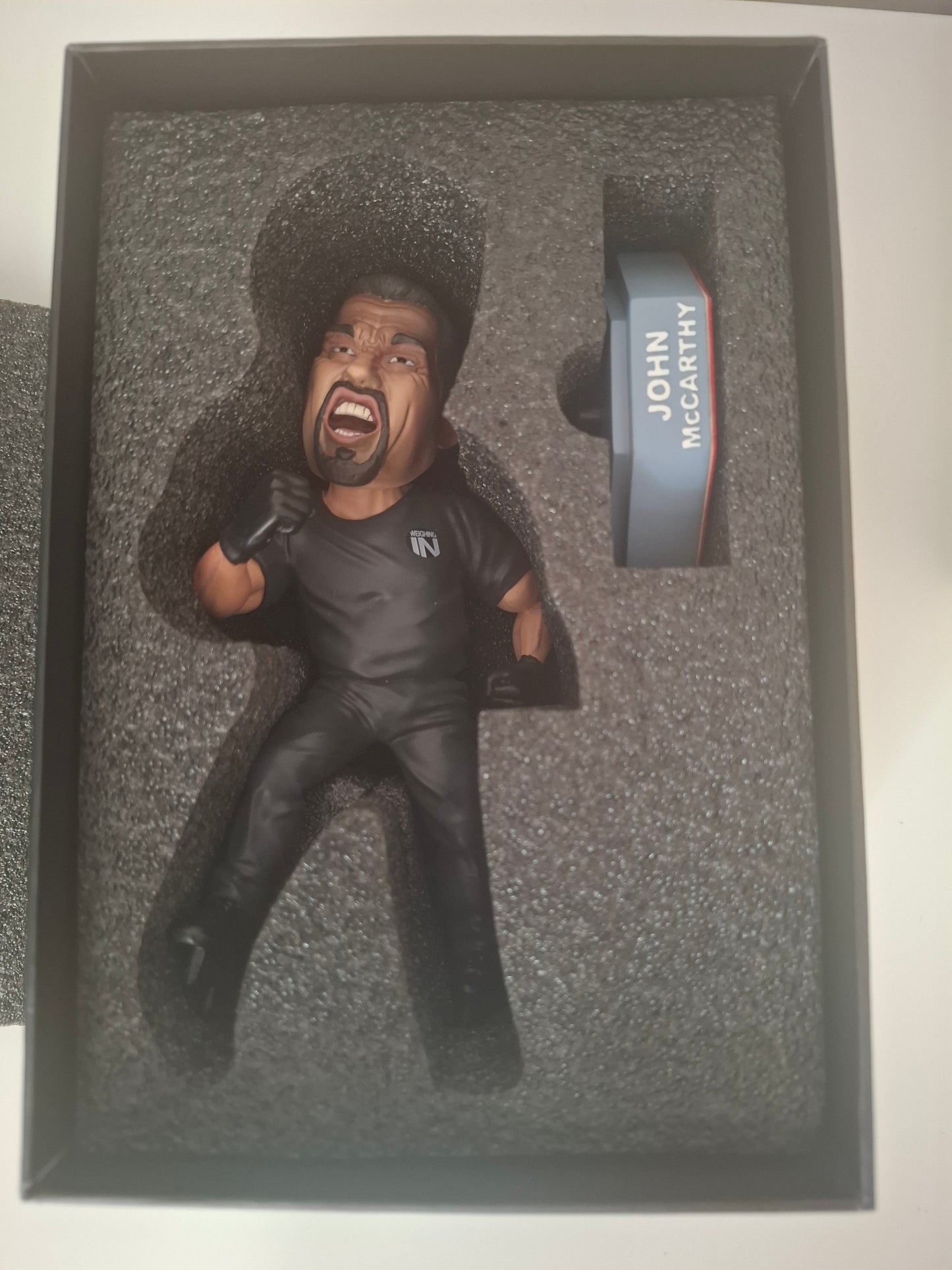Big John McCarthy - Limited Edition - Hand Painted Boxed Audio Bobblehead (NEW)