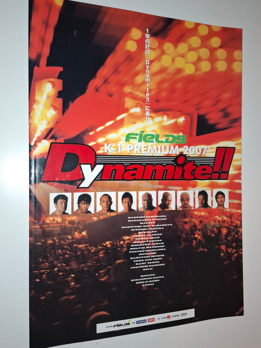 FEG Presents: Dynamite!! 2007 - K-1 Vs MMA - Official Event Program