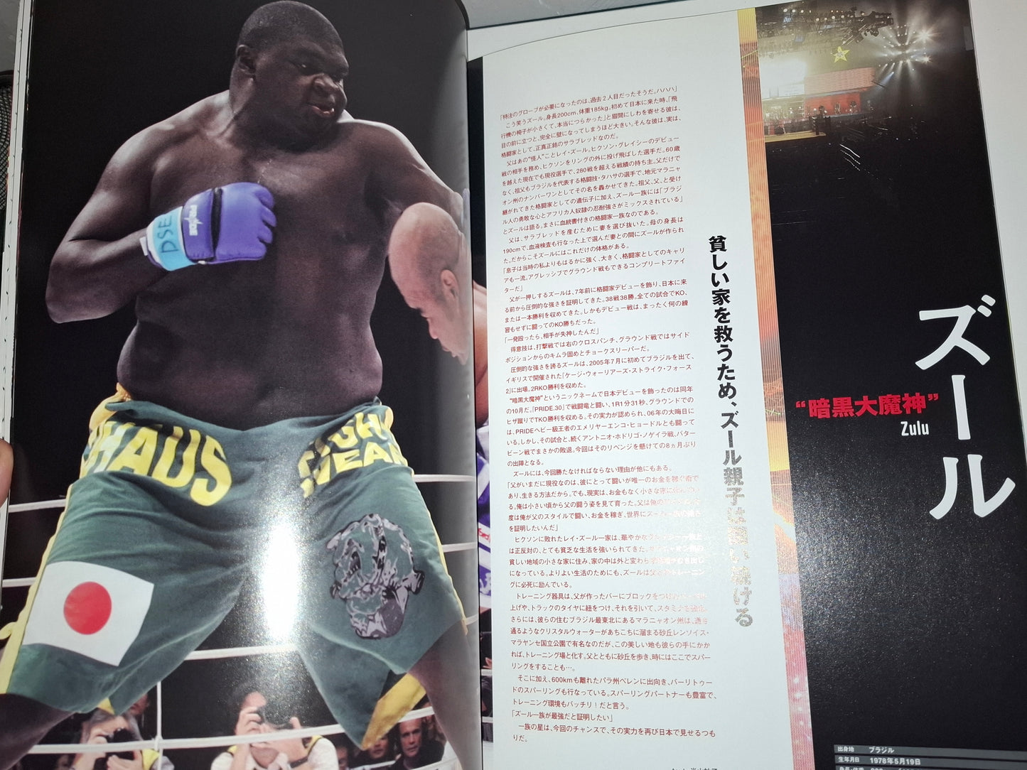 FEG Presents: Dynamite!! 2007 - K-1 Vs MMA - Official Event Program