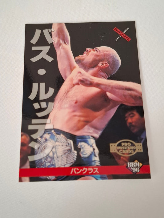 Bas "El Guapo" Rutten - Official Trading Card - #183 - BBM Pancrase Set (1996)