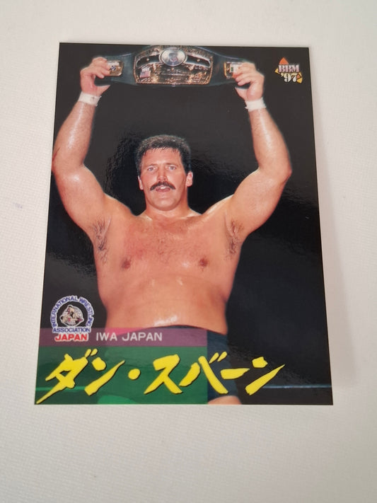 Dan "The Beast" Severn - Official Trading Card - #160 - BBM Pancrase Set (1997)