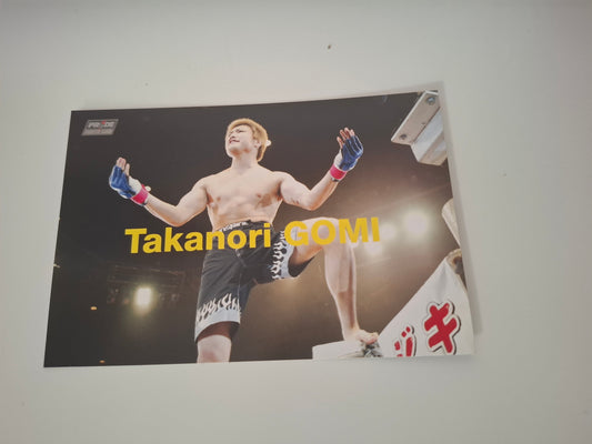 PRIDE Fighting Championship Otoko Matsuri 2004 Collectable Postcard - Takanori Gomi