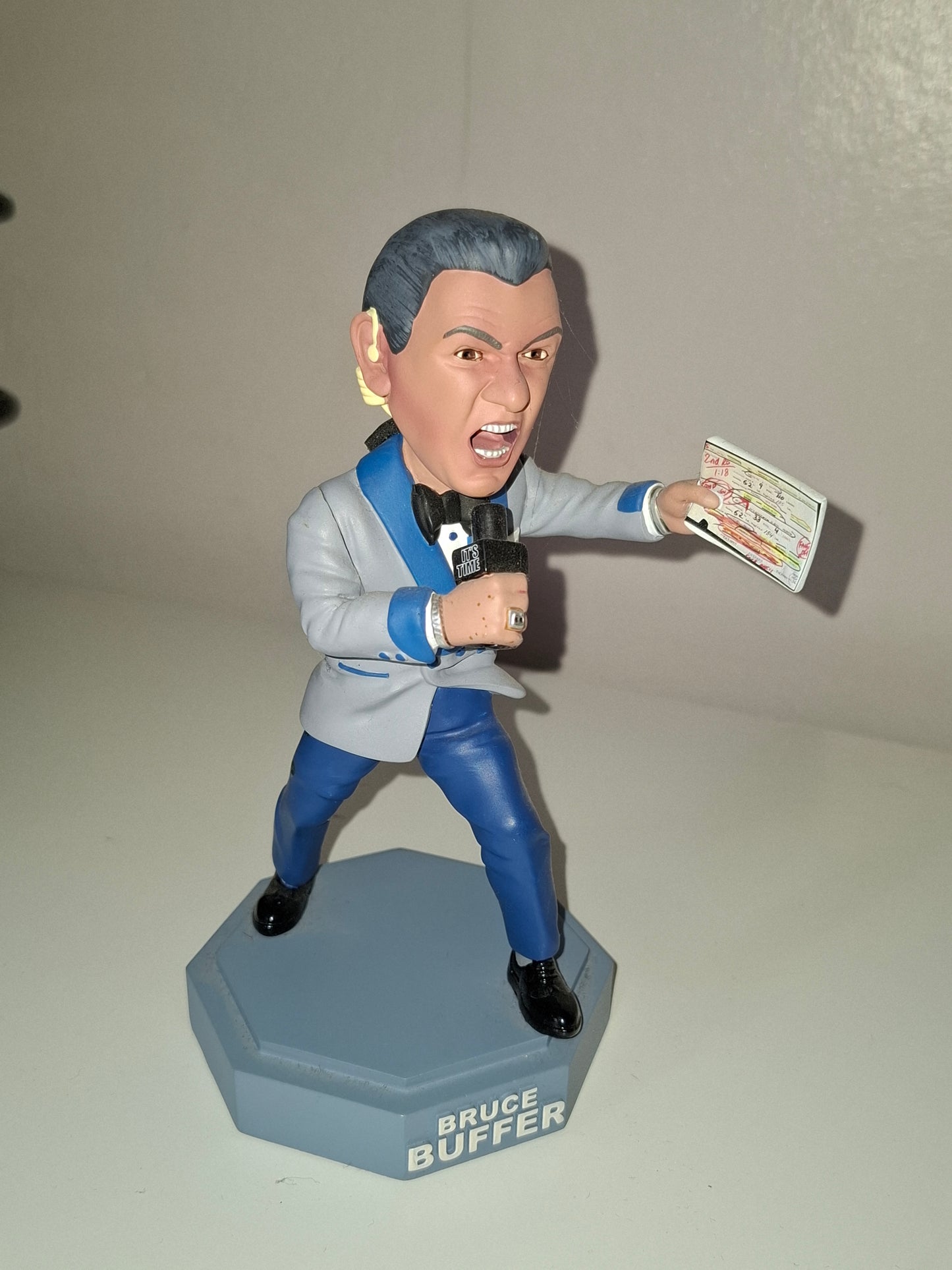Bruce Buffer - Limited Edition - Hand Painted Boxed Bobblehead (NEW)