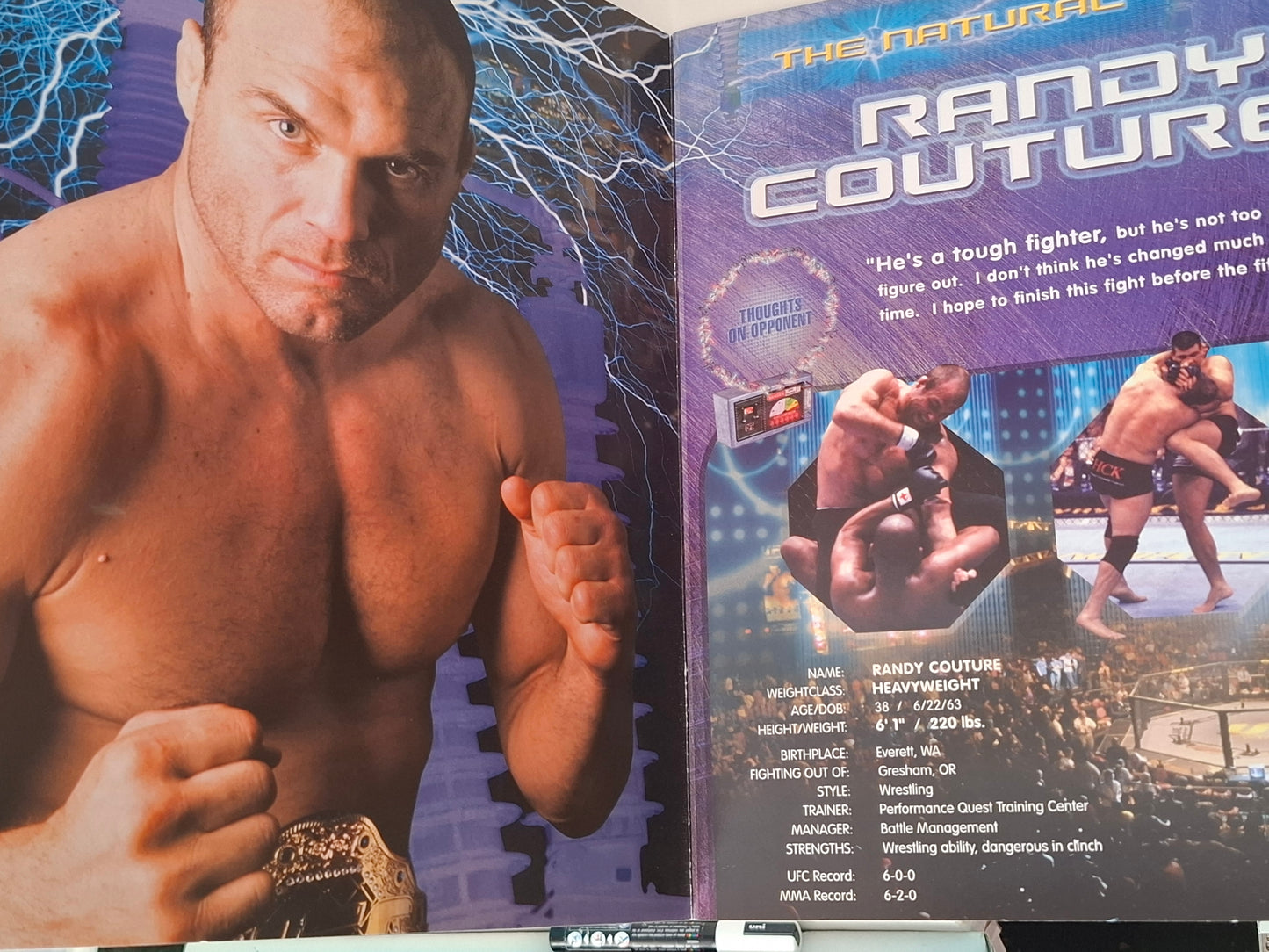UFC 34: High Voltage - Randy Couture Vs Pedro Rizzo - Official Event Program (2001)
