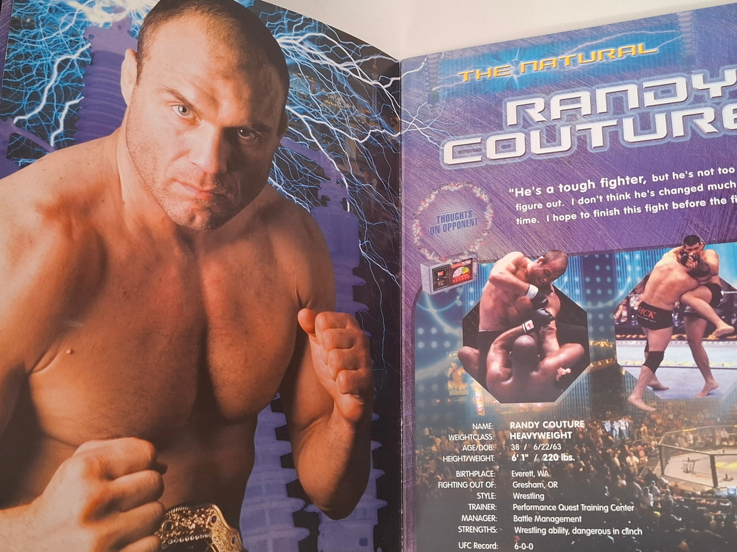 UFC 34: High Voltage - Randy Couture Vs Pedro Rizzo - Official Event Program (2001)