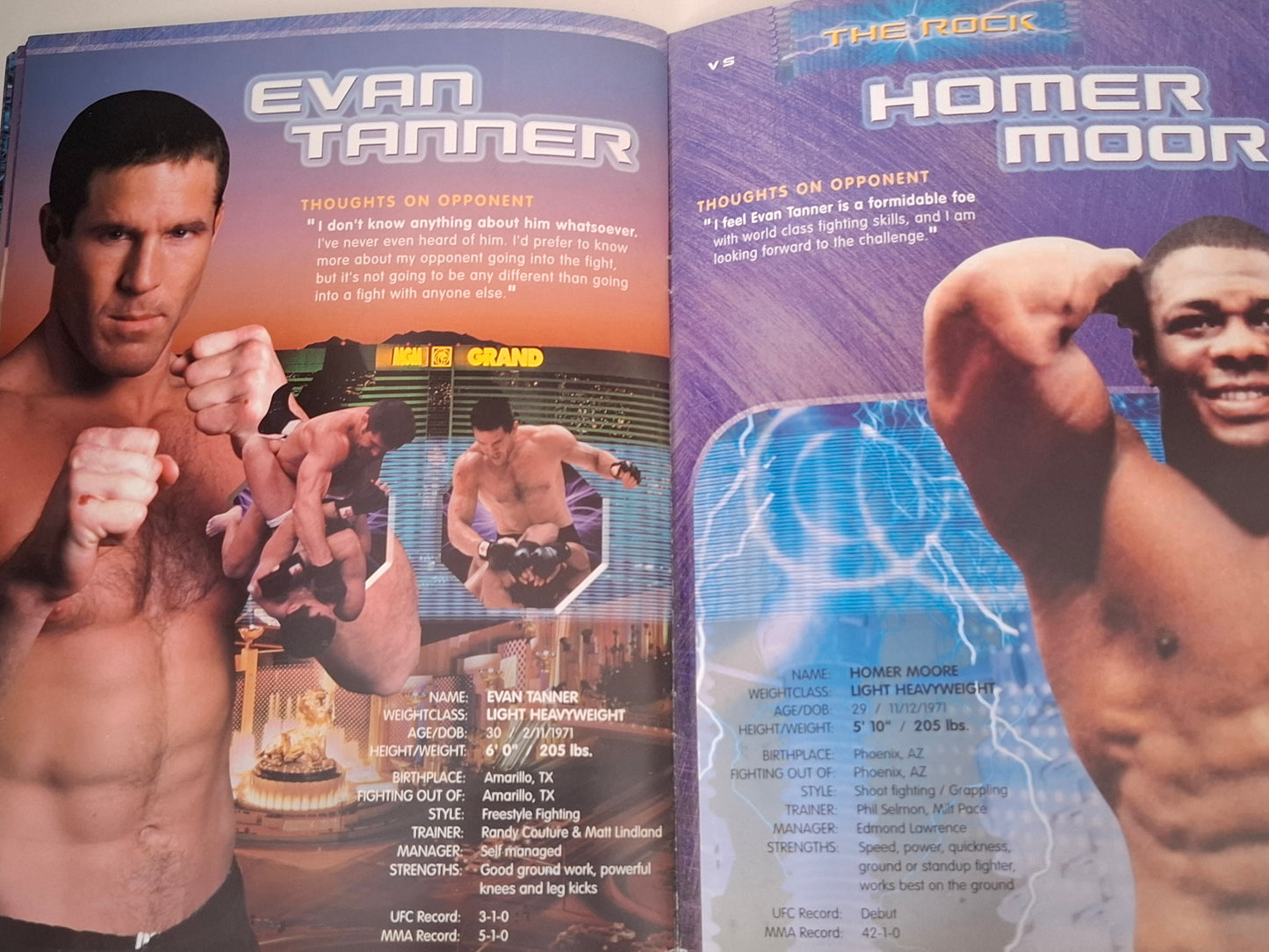 UFC 34: High Voltage - Randy Couture Vs Pedro Rizzo - Official Event Program (2001)