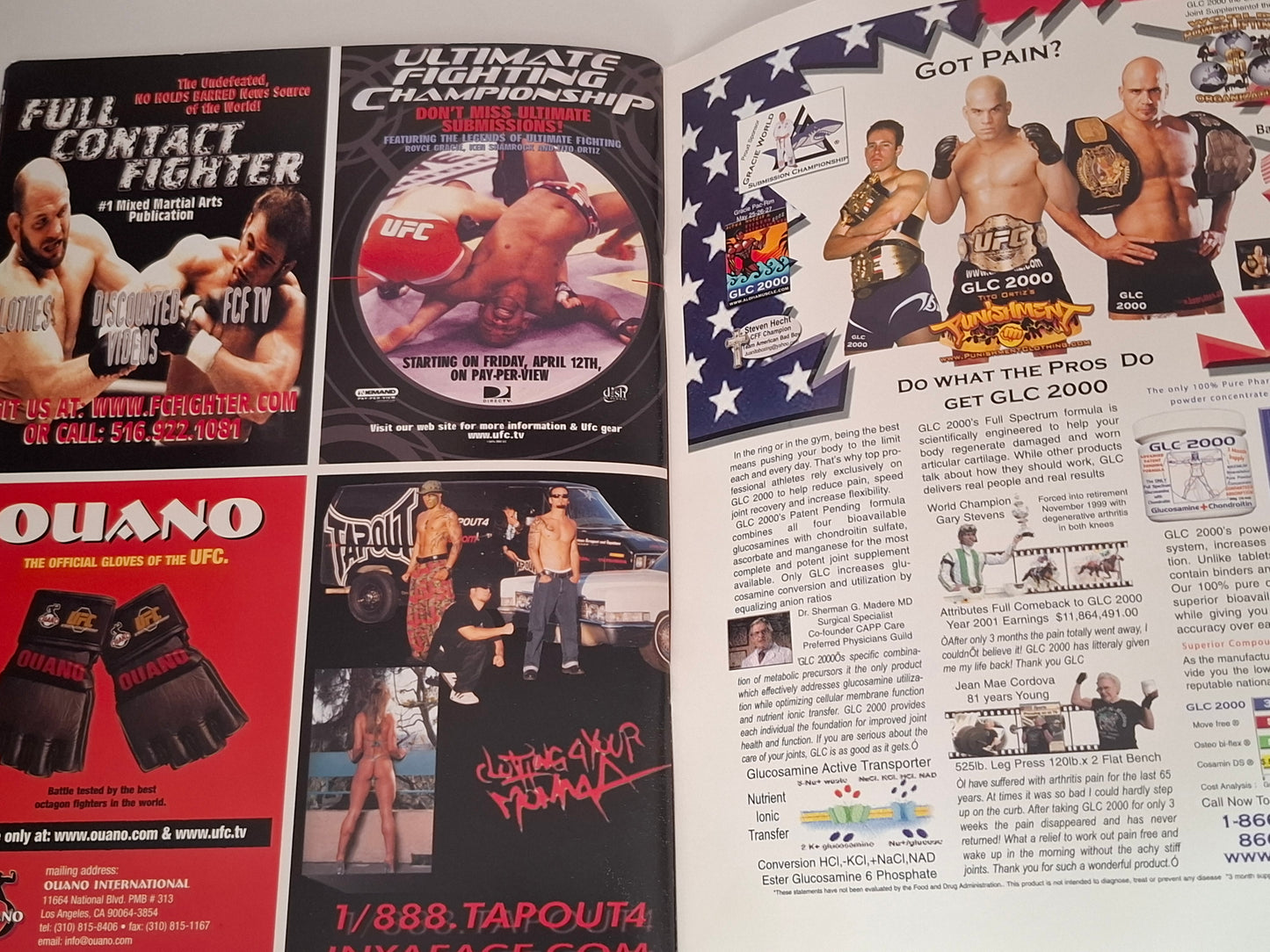 UFC 36: World Collide - Randy Couture Vs Josh Barnett - Official Event Program (2002)