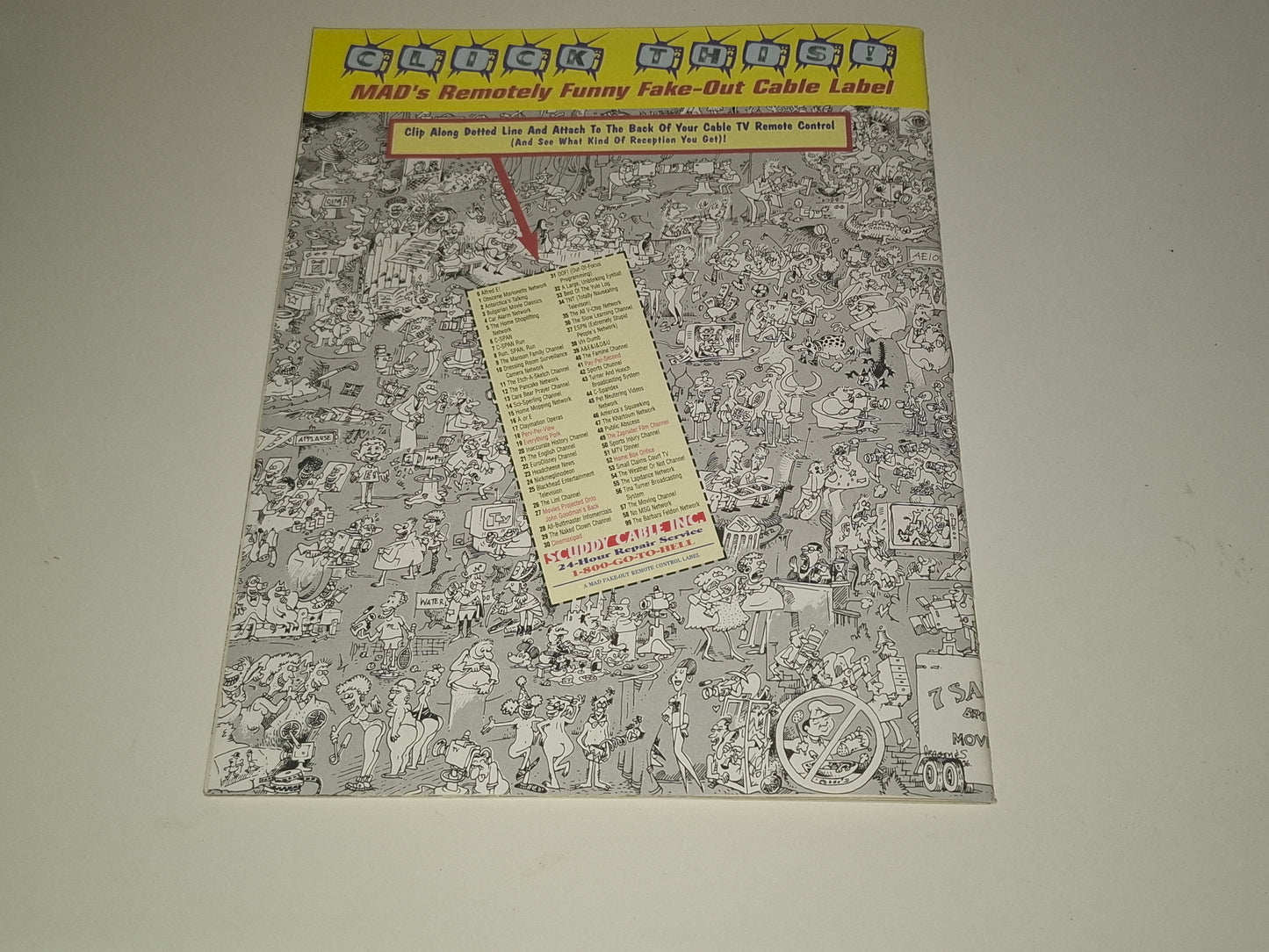 Vintage MAD Magazine #348 - The Ultimate Fighting Championship (1996)