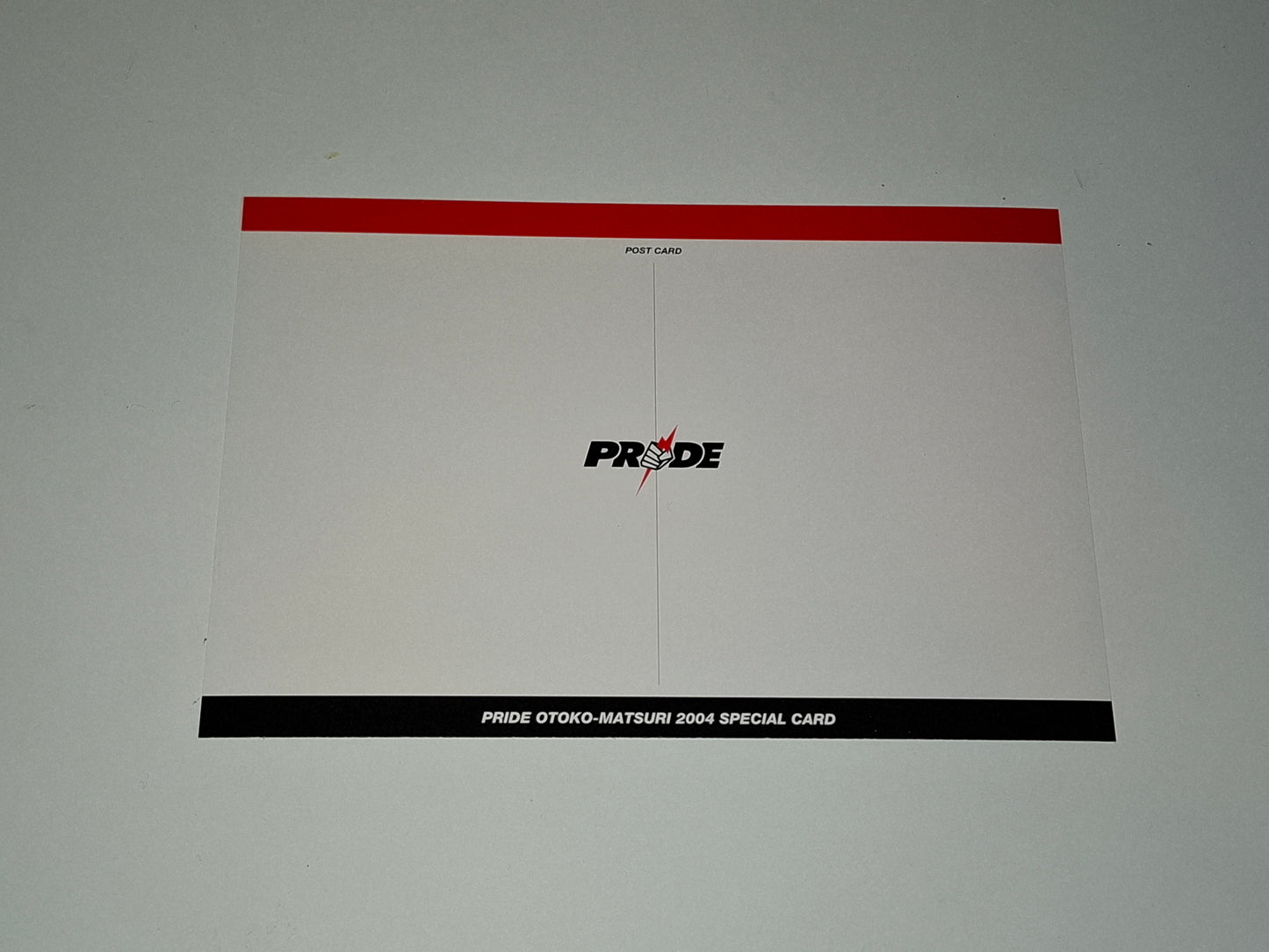 PRIDE Fighting Championship Otoko Matsuri 2004 Collectable Postcard - Mark Hunt