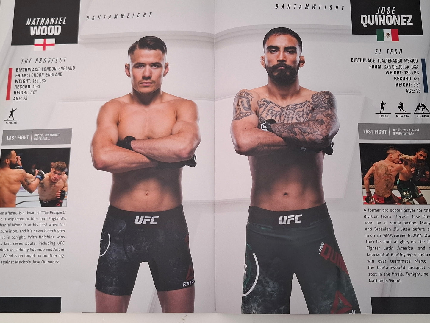 UFC Fight Night 147 (UK) - Till Vs Masvidal - Official Event Program (2019)